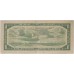 CANADA 1954 . ONE 1 DOLLAR BANKNOTE . BEATTIE / RAMINSKY